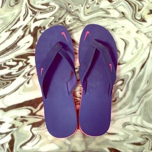 Nike Flip Flops size 12